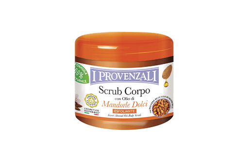 Levně Tělový peeling s mandlovým olejem 600 g I Provenzali