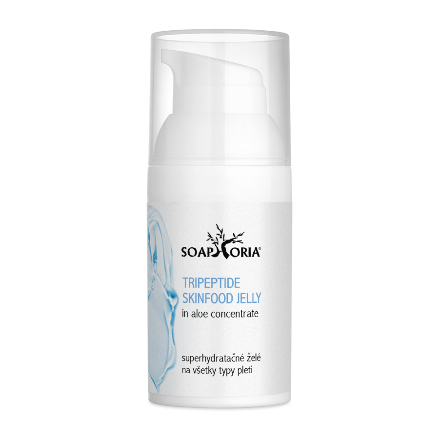 Superhydratační želé - obnova, antiage a antistres pleti Tripeptide Skinfood Jelly 30ml Soaphoria