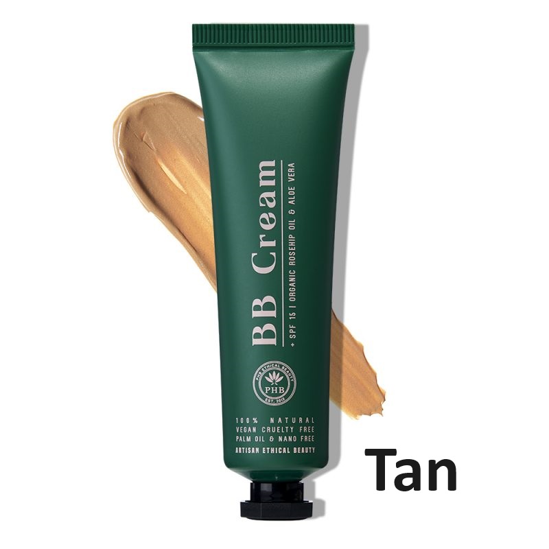 Levně Love (PHB) Ethical Beauty VZOREK Organický botanický BB krém SPF15 PHB odstín BB:: 05 Tan