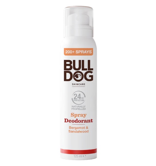 Levně Deodorant ve spreji s vůní bergamotu a cedrového dřeva 125 ml BULLDOG
