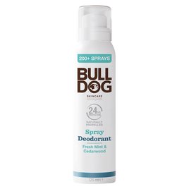 Levně Deodorant ve spreji s vůní máty a cedrového dřeva 125 ml BULLDOG