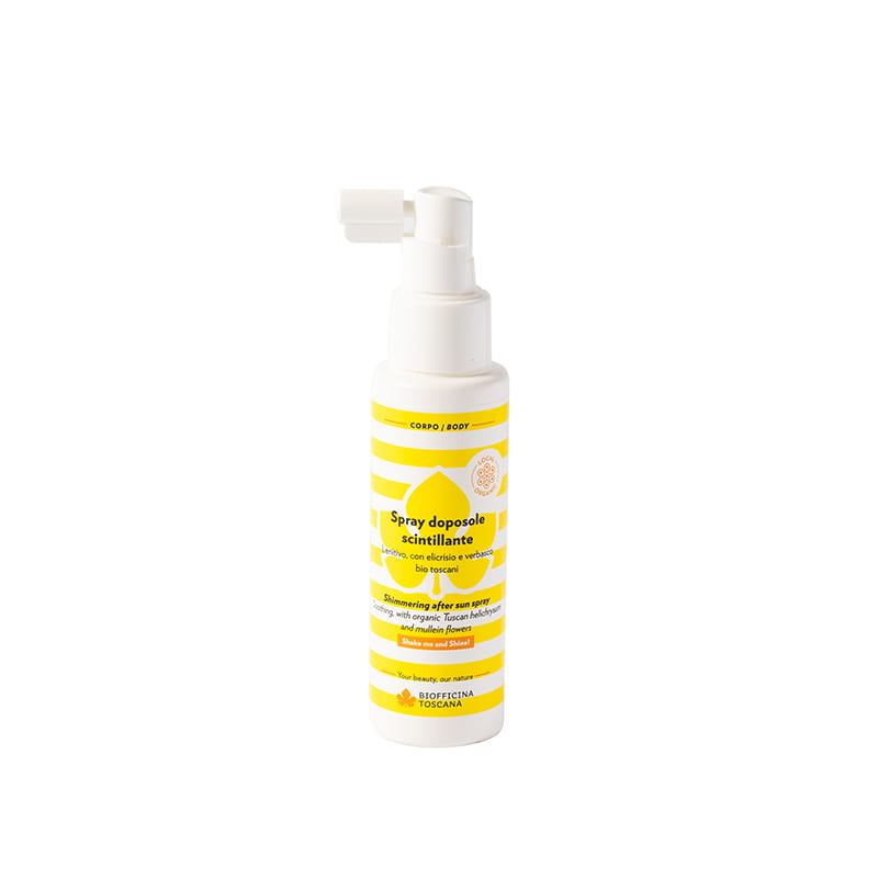 Sprej po opalování se třpytkami 100 ml Biofficina Toscana