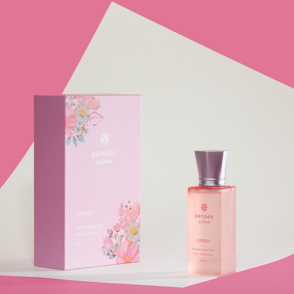Toaletní parfém LOVELY 30 ml Senses by Kvitok