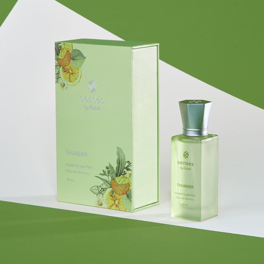 Toaletní parfém THUNDER 30 ml Senses by Kvitok