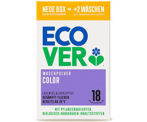 Levně Prací prášek na barevné prádlo 1,35 kg 18 pd Ecover
