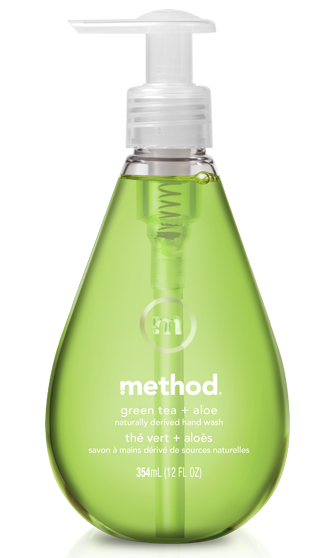 Tekuté mýdlo Zelený čaj a Aloe 350ml Method