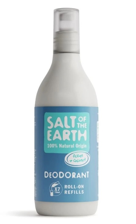 Levně Doplňovací náplň deo Roll-on OCEAN COCONUT 525 ml Salt of the Earth