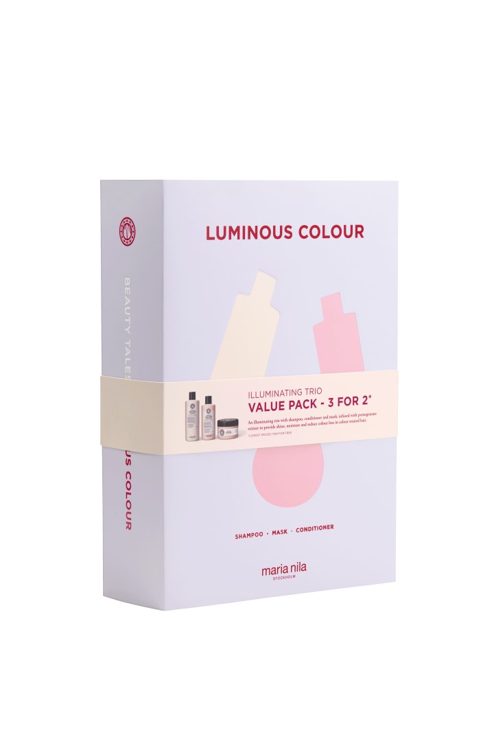 Dárkový Holiday Box Luminous Colour 3 ks Maria Nila
