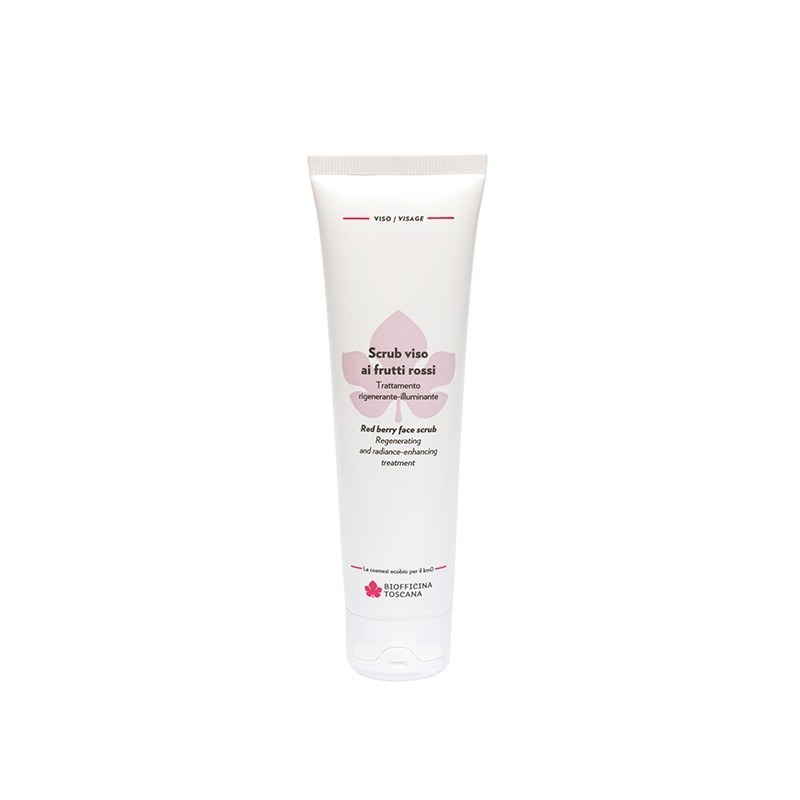 Regenerační a ošetřující scrub s červeným ovocem 100 ml Biofficina Toscana