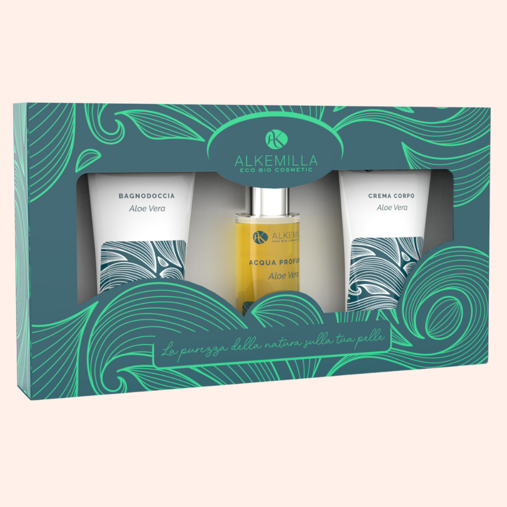 Dárková sada Aloe Vera 3 ks – Alkemilla