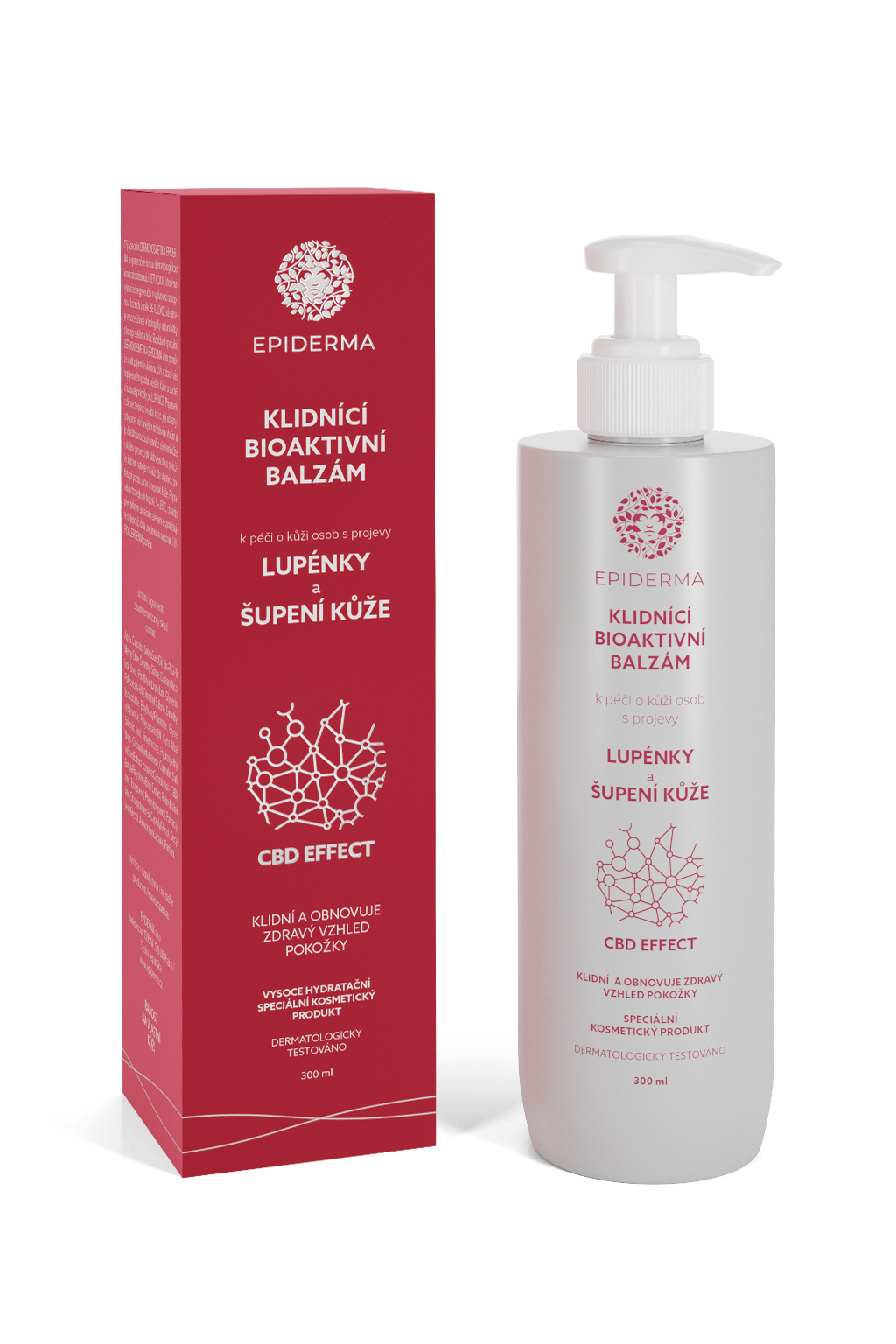 EPIDERMA® Bioaktivní balzám při lupénce 300 ml Epiderma