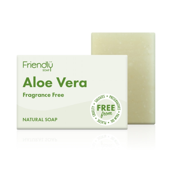 Levně Přírodní mýdlo Aloe Vera 95 g Friendly Soap