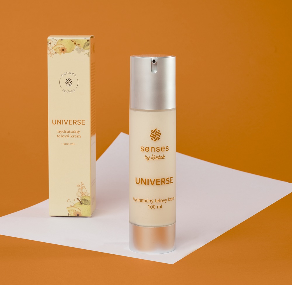 Levně Hydratační tělový krém Universe 100 ml Senses by Kvitok