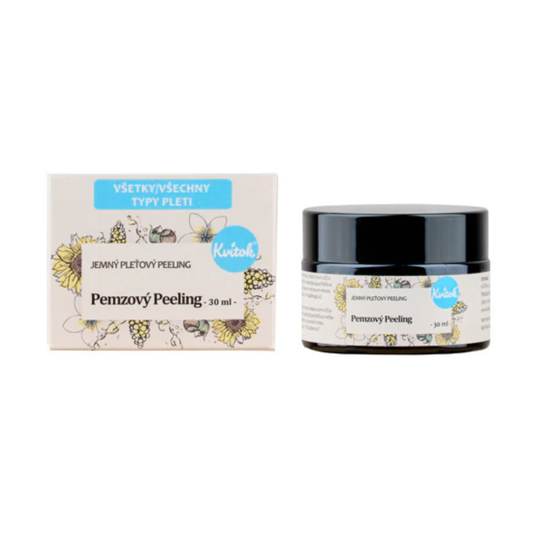 Levně Jemný pemzový peeling pro všechny typy pleti 30 ml Kvitok