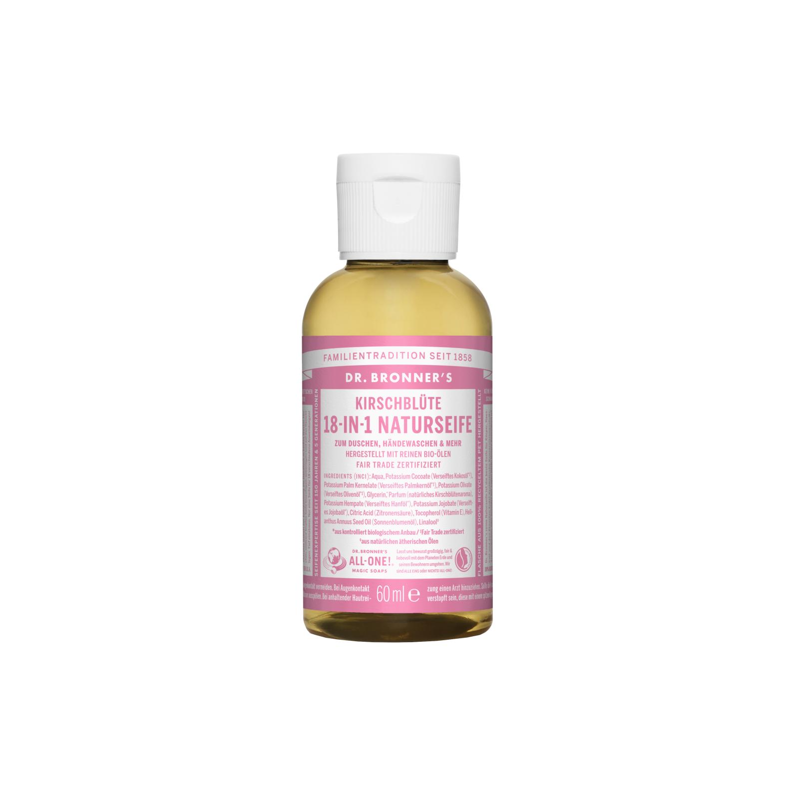 Levně Dr. Bronner´s Tekuté universální mýdlo ALL-ONE! Cherry Blossom 60 ml Dr. Bronner's
