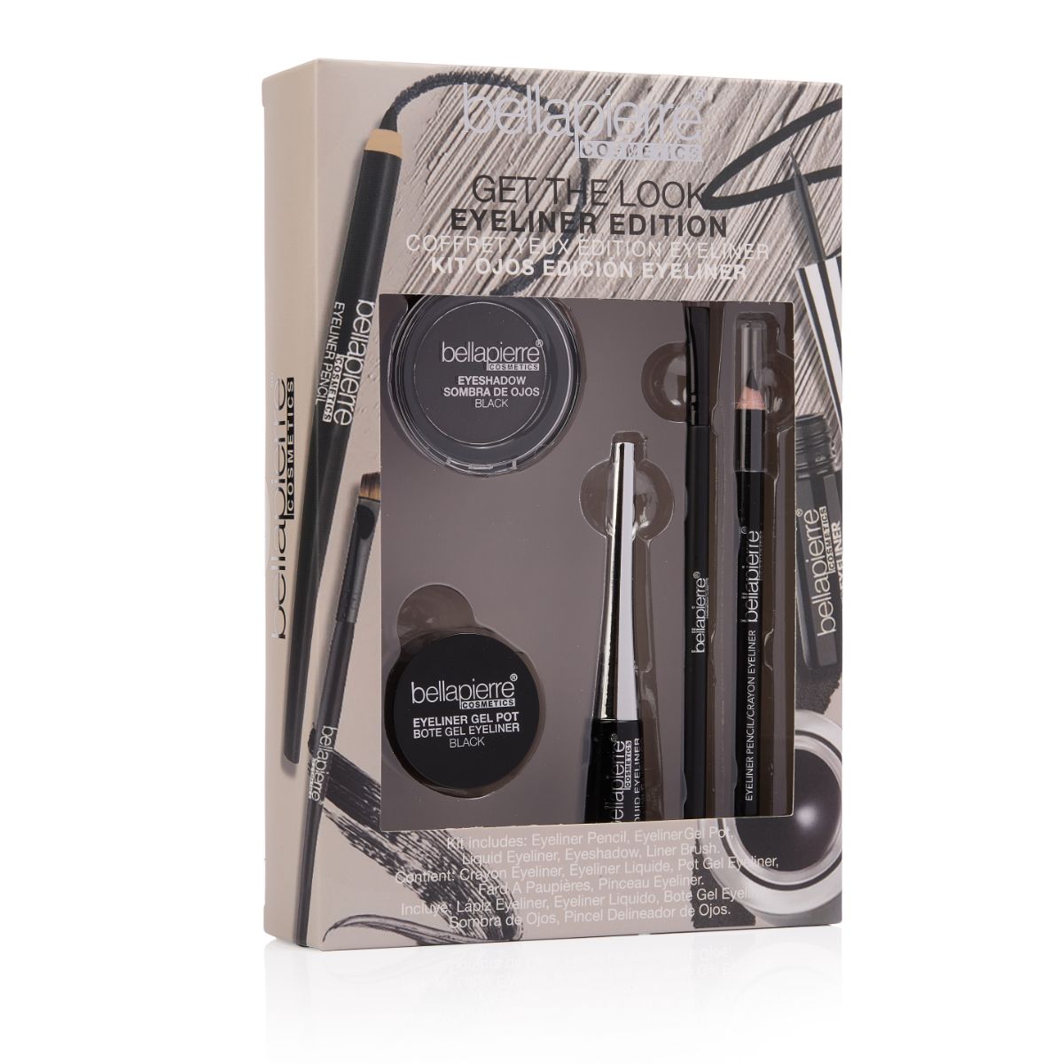 Bellápierre Sada Get the Look - Eyeliner Edition 3 ks Bellapierre