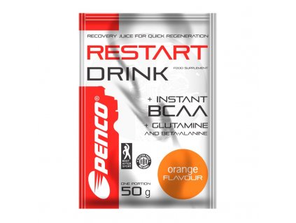 PENCO Regenerační nápoj RESTART DRINK 50g Pomeranč (Počet tablet/porcí 1)