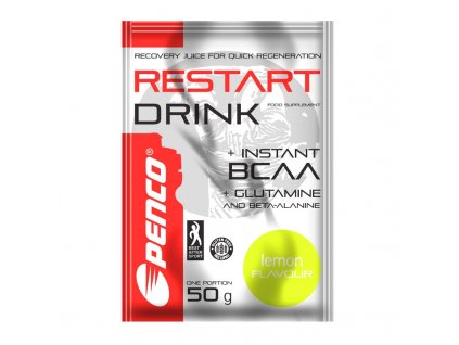 PENCO Regenerační nápoj RESTART DRINK 50g Citron (Počet tablet/porcí 1)