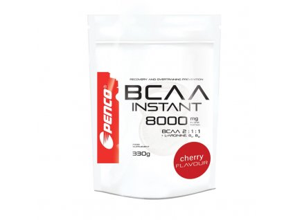 PENCO Aminokyseliny BCAA INSTANT 8000 Třešeň, 330 g (Počet tablet/porcí 30)