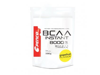 PENCO Aminokyseliny BCAA INSTANT 8000 Grep, 330 g (Počet tablet/porcí 30)