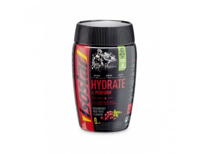 Iontový nápoj ISOSTAR Hydrate & Perform 400G Brusinka