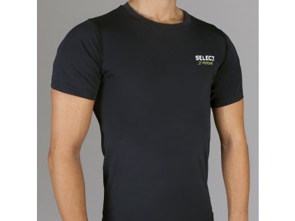 Kompresní triko Select Compression T-shirt S/S 6900 černá Velikost: XXL
