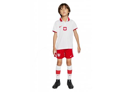 Fotbalový set Nike Polsko Breathe Kit Home Little Kids