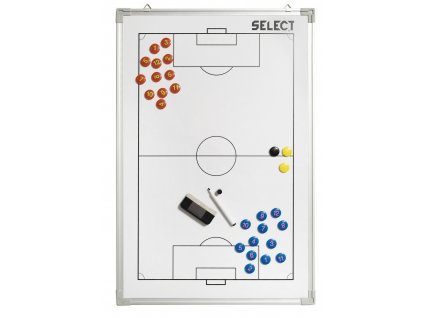 Taktická tabule Select Tactics board alu football bílá