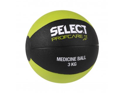 Těžký míč Select Medicine ball 3kg černo zelená 3 kg