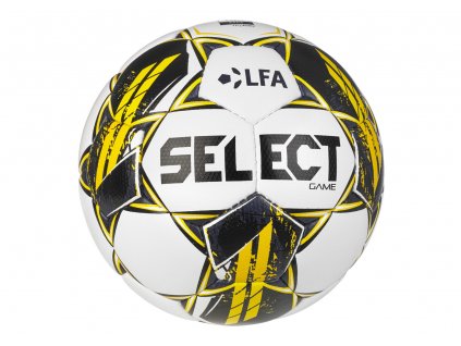 Akční set 10ks míčů Select FB Game CZ Fortuna Liga 2022/23 bílo žlutá