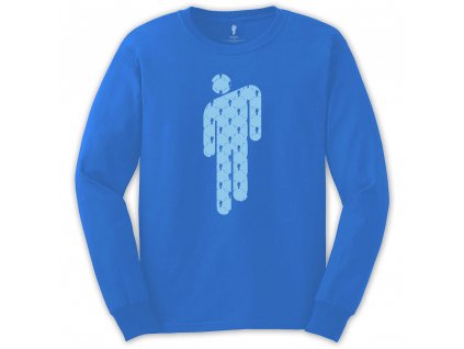 Unisex tričko Billie Eilish: Maniman (S) modrá