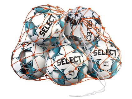 Síť na míče Select Ball net 14-16 balls oranžová NS