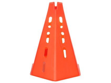 Hex Cone kužel s otvory oranžová