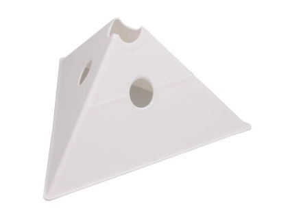 Tri Corners víceúčelové mety bílá