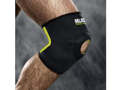 Bandáž kolene Select Knee support w/hole 6201 černá (Velikost L)