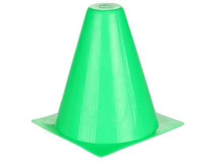 Sport kužel 15 cm zelená
