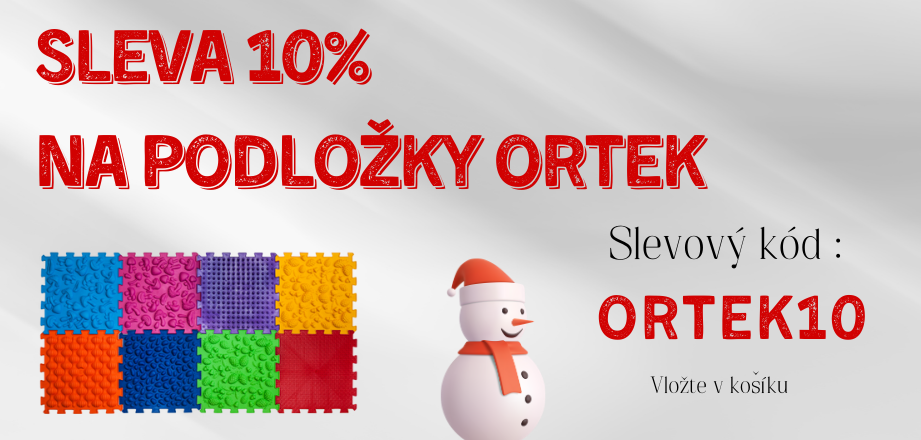 Podložky Ortek - sleva 10%