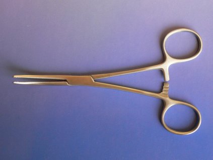 svorka anatomicka pean zahnuta original