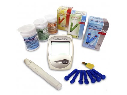 easytouch cholesterolmeter gcu pruzky set