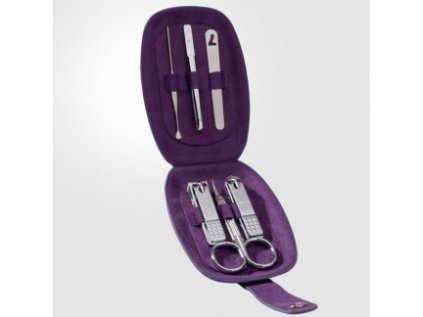 Manikúrní set violet (6 nástrojů)