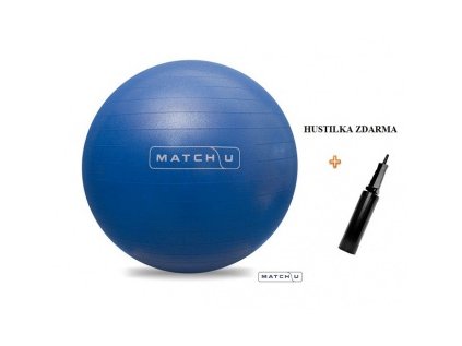 Míč rehabilitační ABS Match-U + hustilka - Ø 50/55 červený