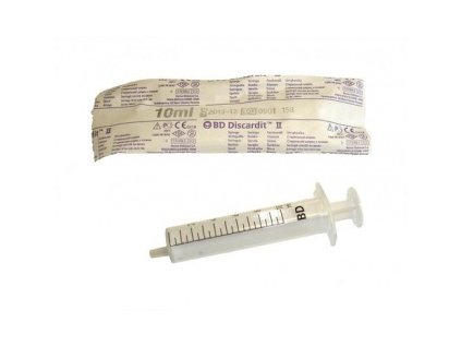 Injekční stříkačka BD 10ml - 100 ks