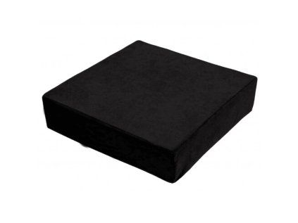 zvyseny sedak 40 x 40 x 10 cm černý