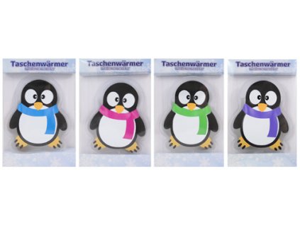 Hrejivý gélový vankúš Penguin (farba fialová)