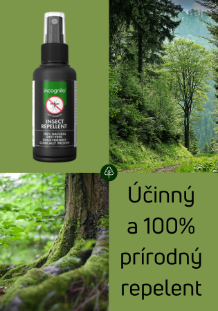 Incognito 100% prírodný repelent