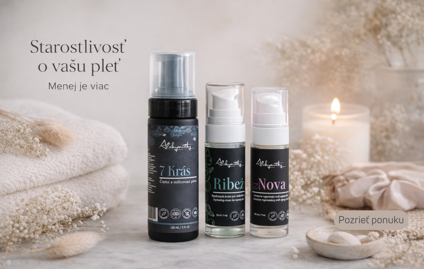 Alchymistky krém Znova