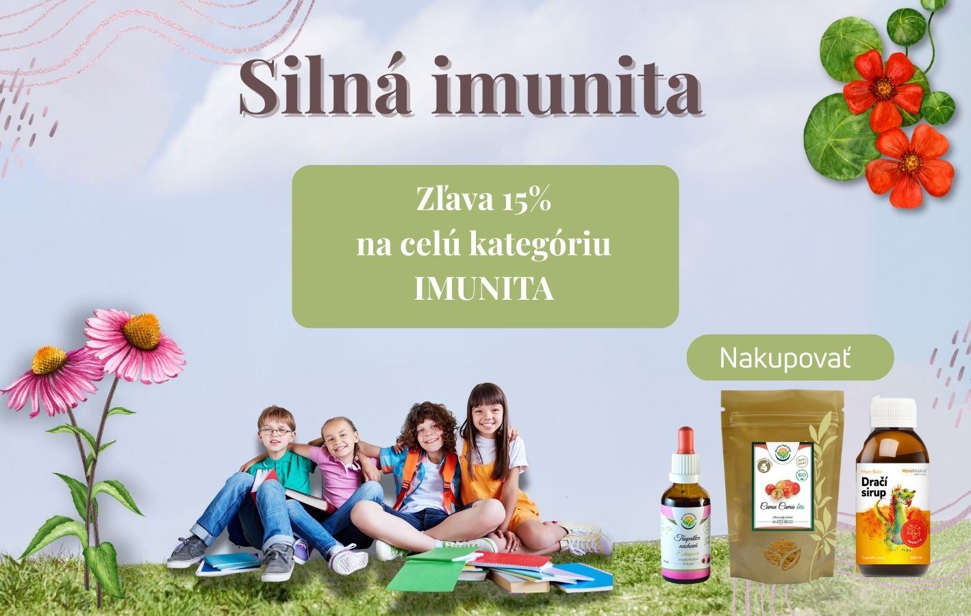 Podpora imunity pred nástupom do školy