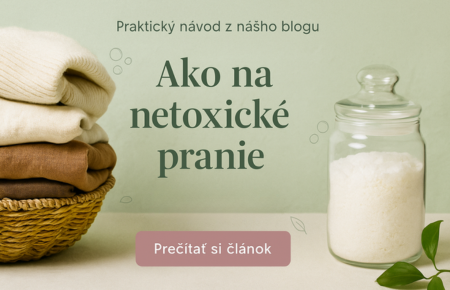 Ako na netoxické pranie