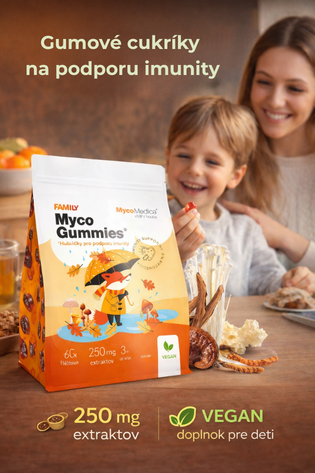 Mycogummies zdravé mlsanie