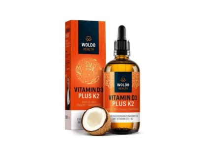 Vitamín D3+K2 50ml WoldoHealth